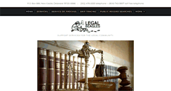 Desktop Screenshot of legalbeaglesinc.com